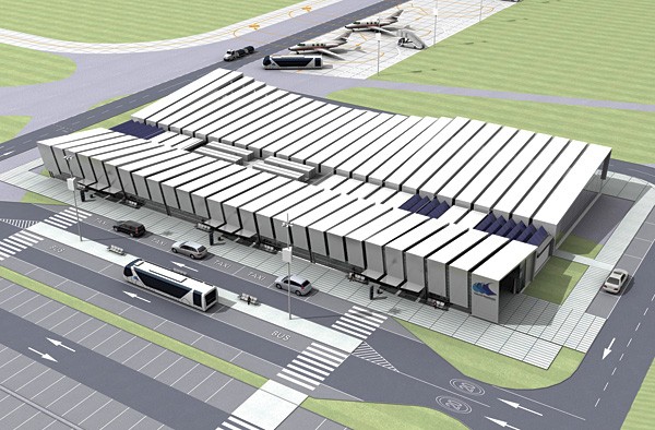 Koncepcja architektoniczna portu lotniczego Gdynia-Kosakowo