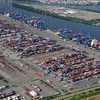 Port w Hamburgu