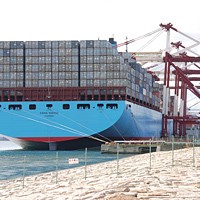 Kontenerowe giganty. Fot. Maersk