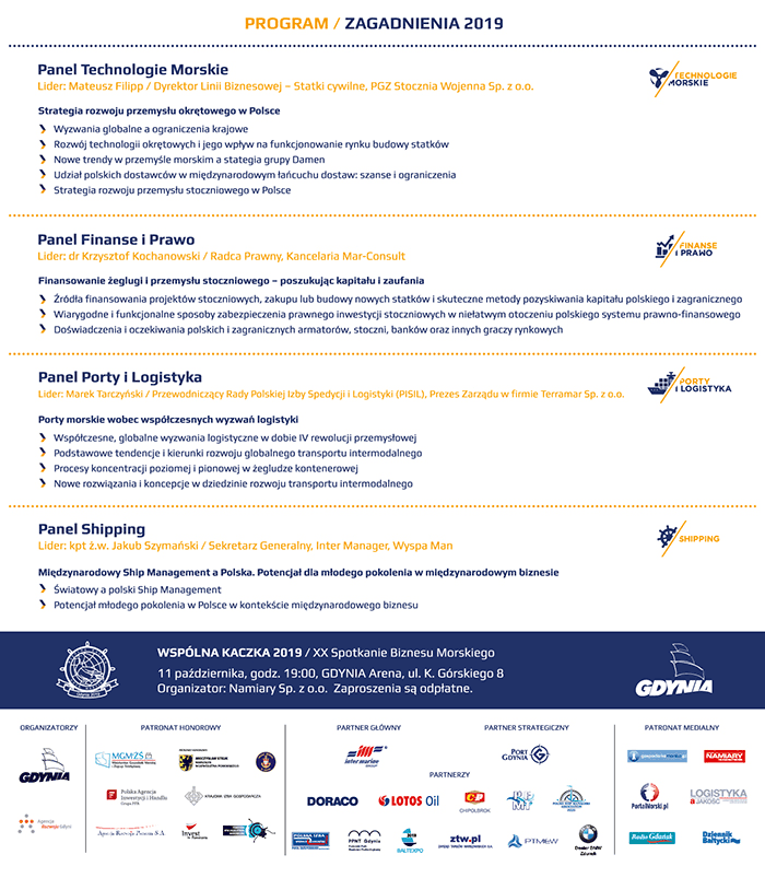 Forum Gospodarki Morskiej Gdynia 2019